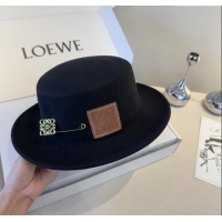 Well Crafted Loewe Wool Felt Hat L103011 Black 2025
