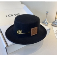Well Crafted Loewe Wool Felt Hat L103011 Black 2025