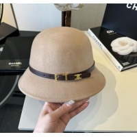 Luxury Discount Celine Wool Hat C103013 Beige 2025