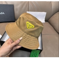 Well Crafted Prada Nylon Bucket Hat P103106 Brown 2025