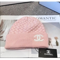 Reasonable Price Chanel Knit Hat CH111109 Pink 2025