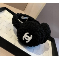 Well Crafted Discount Chanel Earmuff CH111204 Black 2025