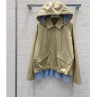 Luxury Cheap Loewe Jacket L82922 Beige/Blue 2025