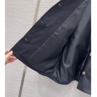 Market Sells Loewe Cotton Jacket LW101501 Black 2025