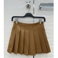 Well Crafted Loewe Mini Skirt LW110667 Brown 2025