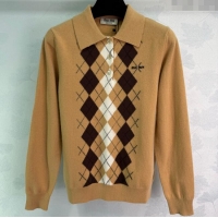 Trendy Design Miu Miu Cashmere Knit Sweater 0814 Camel 2025