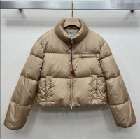 Buy New Cheap Miu Miu Down Jacket 0814 Beige 2025