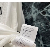 Well Crafted Miu Miu Polo Shirt 0814 White/Black 2025