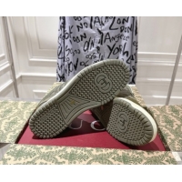 Stylish Gucci Re-Web Sneakers in GG Nylon and Suede Green 1021021