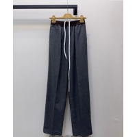 Buy Fashionable Miu Miu Pants 0815 Dark Grey 2025