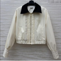 Grade Promotional Miu Miu Jacket M82141 Beige 2025