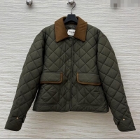 Fashion Discount Miu Miu Padded Jacket M82101 Green 2025