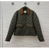 Fashion Discount Miu Miu Padded Jacket M82101 Green 2025