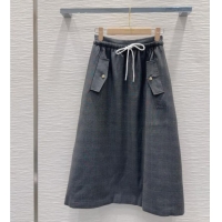 Top Quality Miu Miu Skirt M082918 Grey 2025