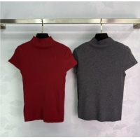 Well Crafted Miu Miu Wool Top MIU090302 Red 2025