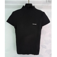 Grade Quality Miu Miu Wool Top MIU090302 Black 2025