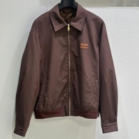 Top Quality Miu Miu Jacket MIU090311 Coco Brown 2025