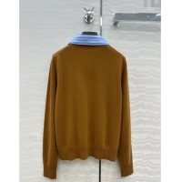 Top Quality Miu Miu Cashmere Cardigan MIU0903030 Brown 2025