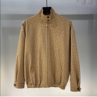 Market Sells Miu Miu Plaid Jacket M091814 Yellow 2025