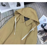 Top Quality Miu Miu Reversible Houndstooth Jacket with Hoodie MM101406 Black/Grey/White 2025