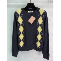 ​Best Price Miu Miu Wool Mohair Sweater MM101408 Black 2025