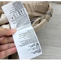 Shop Promotional Miu Miu Cotton Shorts MM101414 Beige 2025