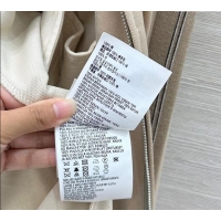 Promotional Miu Miu Cotton Jacket MM101414 Beige 2025