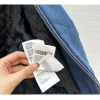 Grade Design Miu Miu Denim Jacket with Cotton Padded MM101421 Blue 2025