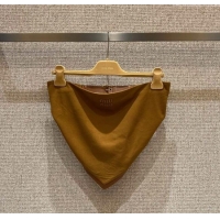 Well Crafted Miu Miu Lamb Suede Vest MM101431 Brown Yellow 2025