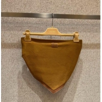 Well Crafted Miu Miu Lamb Suede Vest MM101431 Brown Yellow 2025