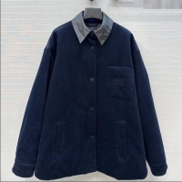 Well Crafted Miu Miu Corduroy Jacket M110530 Blue 2025