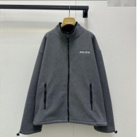 Traditional Specials Miu Miu Jacket M110538 Grey 2025