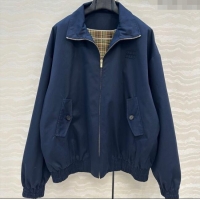 Well Crafted Miu Miu Cotton Jacket MM111409 Dark Blue 2025