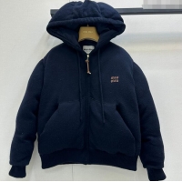New Release Creation Miu Miu Down Jacket MM111424 Blue 2025