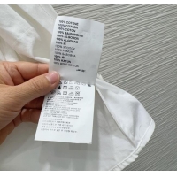 New Release Creation Miu Miu Cotton Shirt MM111421 White 2025