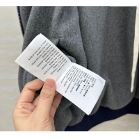 Luxury Cheap Miu Miu Reversible Jacket MM111430 Blue 2025