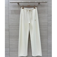 ​Luxury Classic Miu Miu Pants MM111440 White 2025