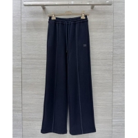 Original Cheap Miu Miu Pants MM111441 Blue 2025