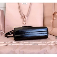 Affordable Price Miu Miu Leather Clutch Shoulder Bag 5BF131 Black 2025