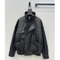 Good Product Saint Laurent Sheepskin Jacket SLP92504 Black 2025