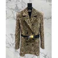 Best Price Saint Laurent Leopard Print Jacket S1015 2025
