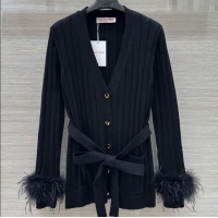 Trendy Design Valentino Wool Cardigan 0814 Black 2025
