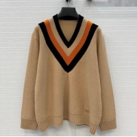 Best Price Valentino V Cashmere Sweater 1014 Beige 2025
