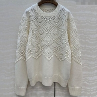 Reasonable Price Loro Piana Cashmere Sweater LP110602 White 2025