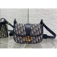 Promotional Dior Medium 30 Montaigne Satchel Bag in Blue Oblique Jacquard D1122 2025