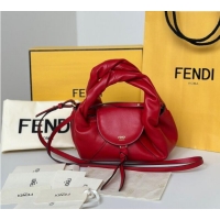 Well Crafted Fendi Spy Mini Bag in Leather 80888 Red 2025