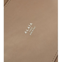 Promotional Alaia Mina Tote Bag in Vienne Openwork Leather 8819L Black 2025