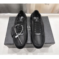 Best Product Prada Collapse Nappa Leather Sneakers Black 2025 1E989N 1027107