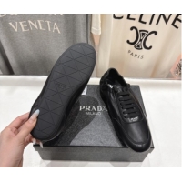 Best Product Prada Collapse Nappa Leather Sneakers Black 2025 1E989N 1027107