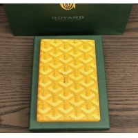 Buy Inexpensive Goyard Grenelle Passport Cover G8502 Yellow 2025